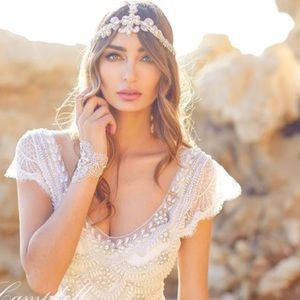 Anna Campbell Beaded Valentina Headpiece